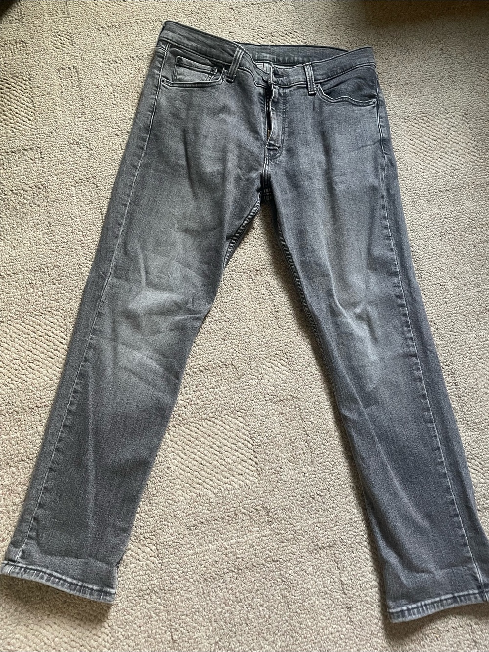 Men's Grey Slim Fit Jeans
